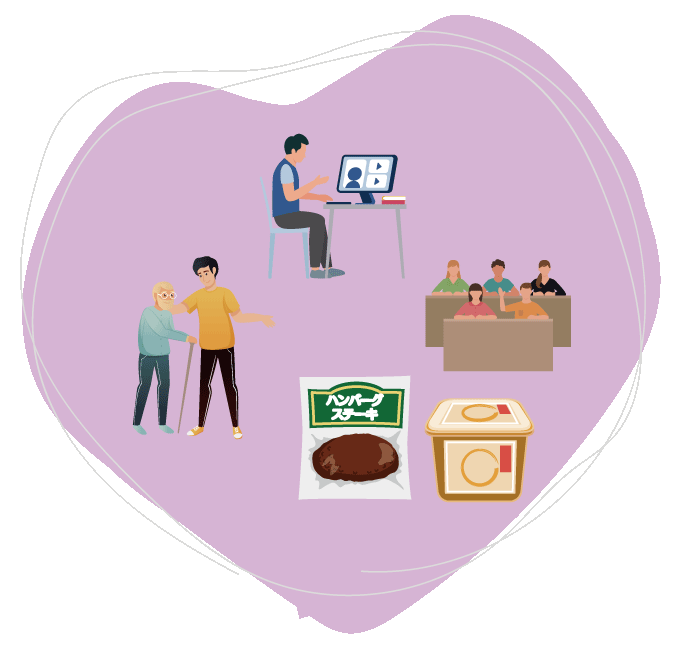 ポスティング／ハウスクリーニング／農作業など